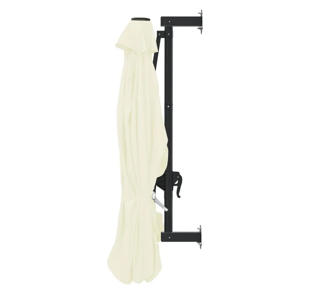 vidaXL Wandschirm mit Metallmast 300 cm Beige - Bild 5