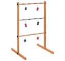 vidaXL Leitergolf Set aus Holz mit 6 Bällen Bild 1