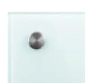 vidaXL Küchenrückwand Weiß Hartglas 90x40 cm Bild 2