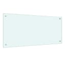 vidaXL Küchenrückwand Weiß Hartglas 90x40 cm Bild 3