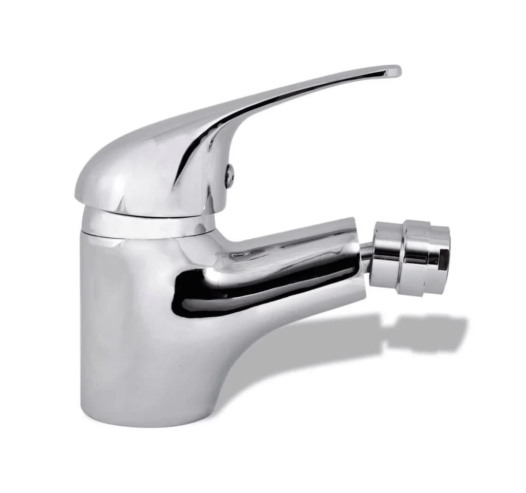 vidaXL Wannenarmatur Bidet Mischbatterie Chrom Einhebel