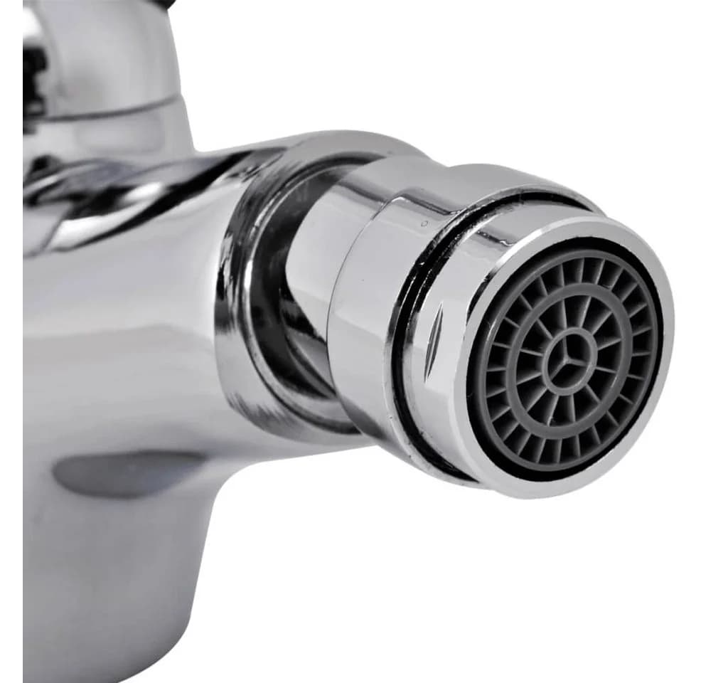 vidaXL Wannenarmatur Bidet Mischbatterie Chrom Einhebel - Bild 4