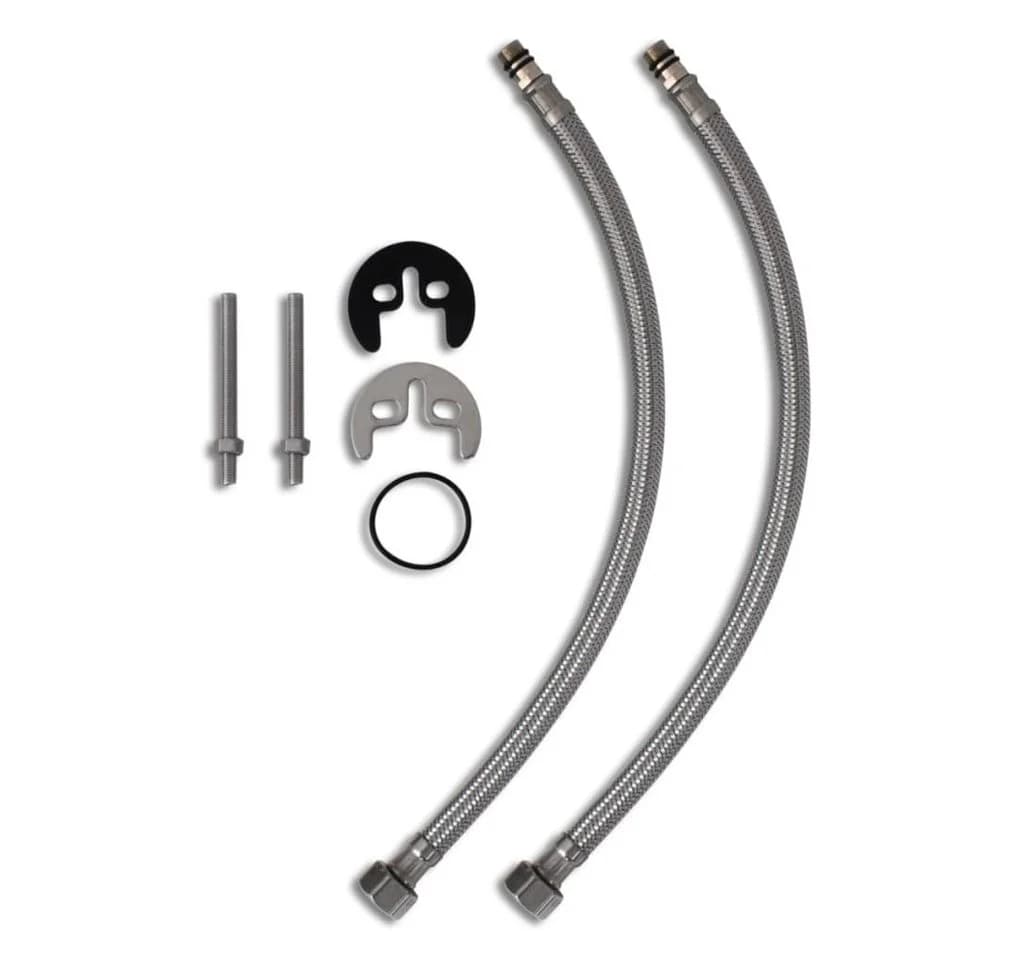 vidaXL Wannenarmatur Bidet Mischbatterie Chrom Einhebel - Bild 5