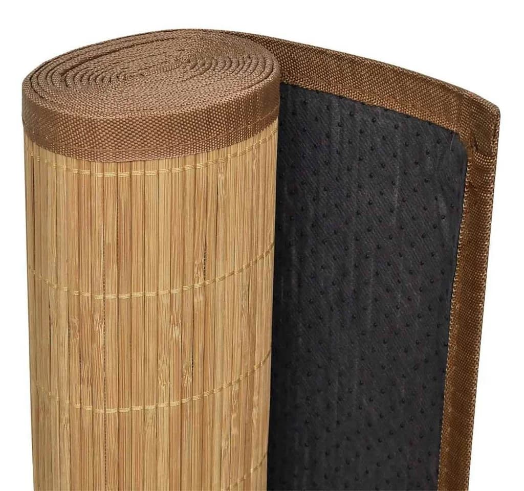 vidaXL Bambusteppich Braun Rechteckig 150x200 cm - Bild 5