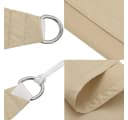 vidaXL Sonnensegel Dreieckig 5x5x5 m Beige Oxford-Gewebe Bild 4
