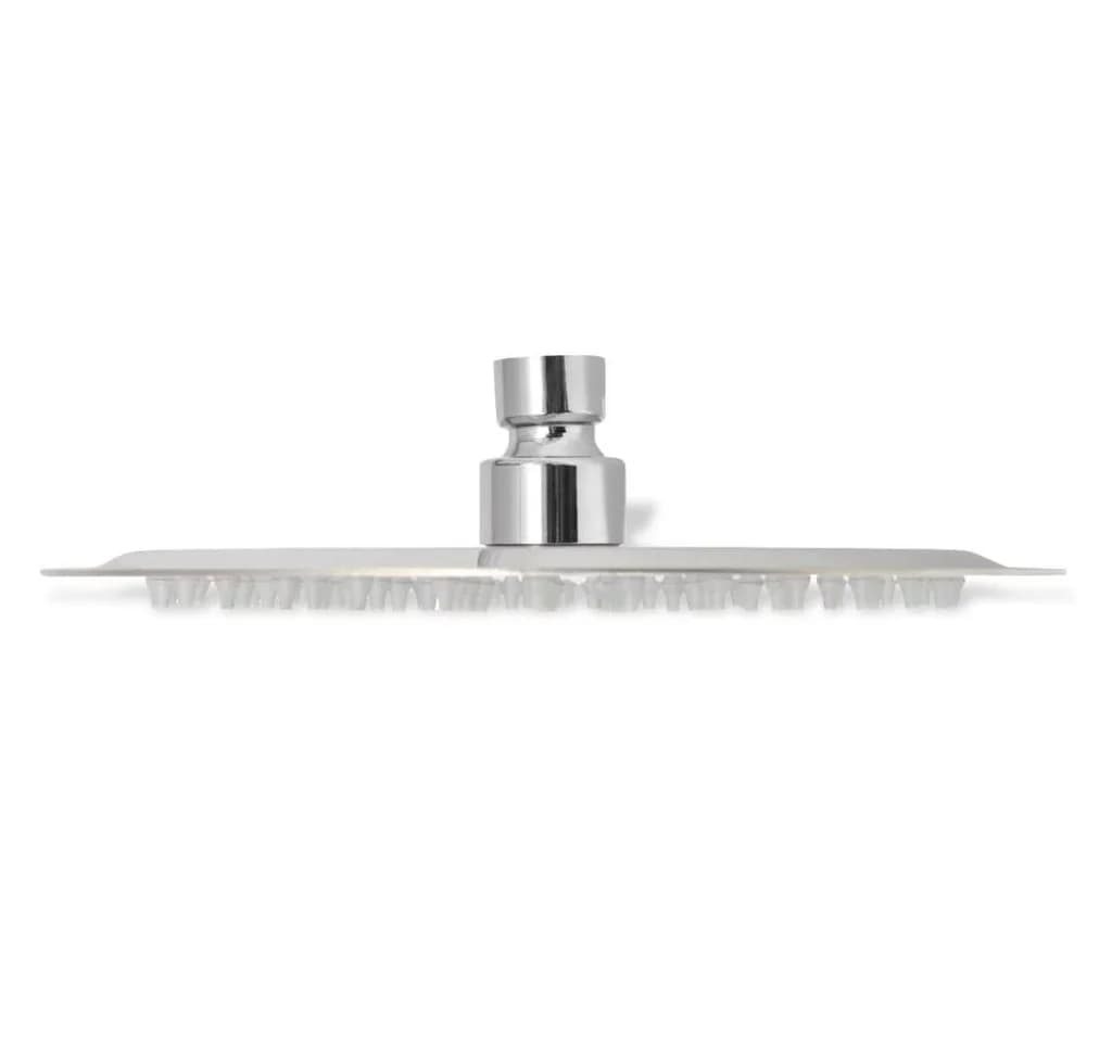 vidaXL Regenduschkopf Edelstahl 20 cm Rund Silber - Bild 4