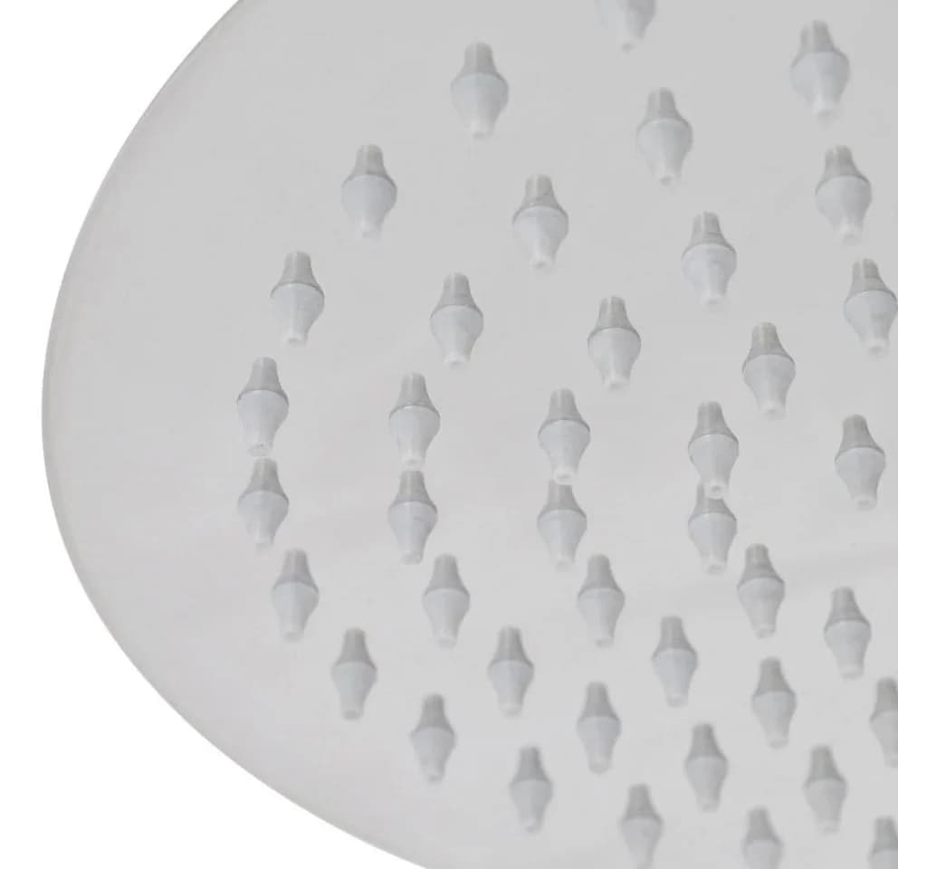 vidaXL Regenduschkopf Edelstahl 20 cm Rund Silber - Bild 5