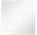 vidaXL Regendusche Edelstahl 30x30 cm Quadratisch Bild 1