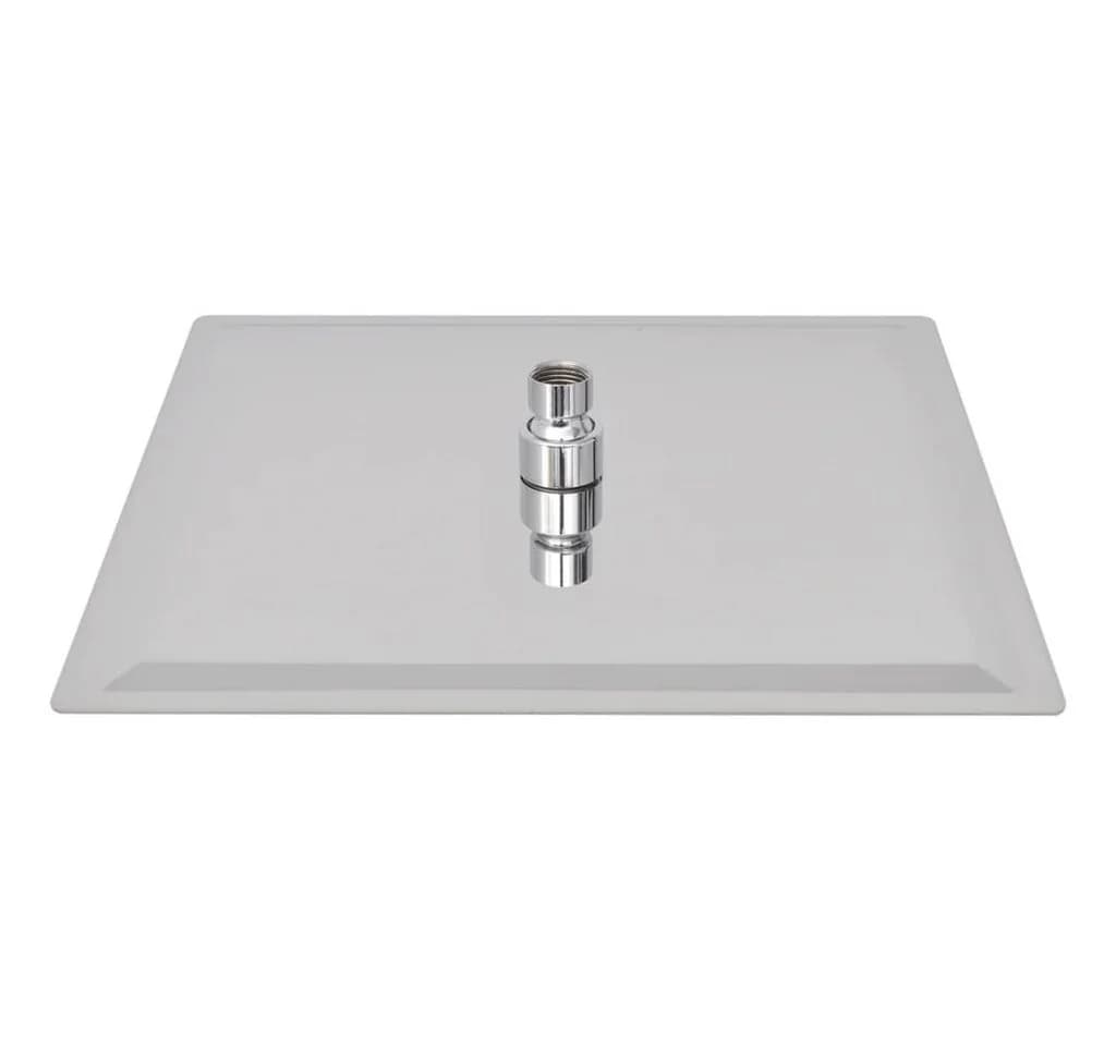 vidaXL Regendusche Edelstahl 30x30 cm Quadratisch - Bild 3
