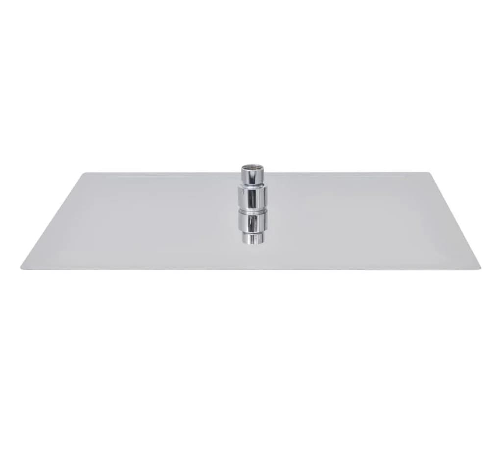 vidaXL Regenduschkopf Edelstahl Rechteckig 40x30 cm - Bild 3