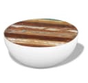 vidaXL Couchtisch Schalenform Altholz Massiv Bild 5