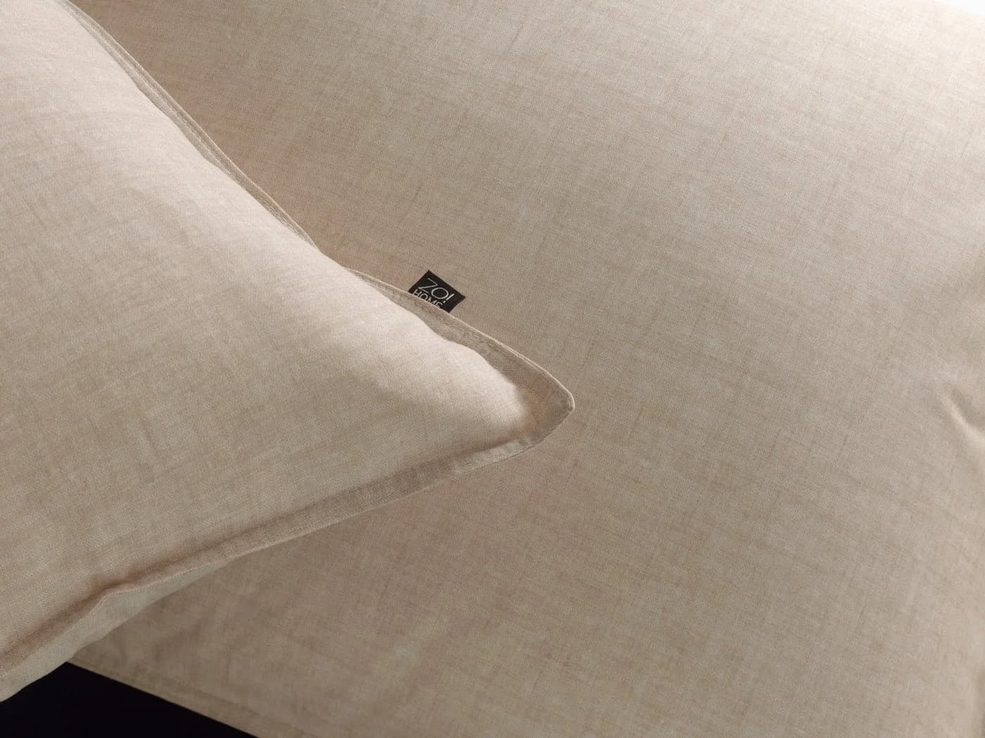 Bettwäsche ZO HOME Lino Sandy-Beige 100% Baumwolle - Bild 4