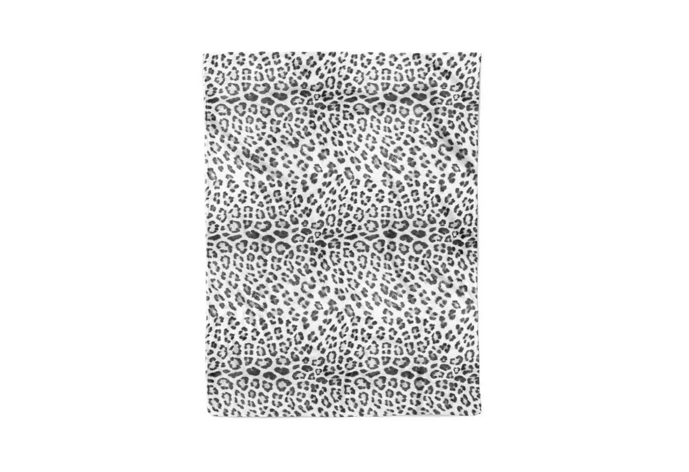 Wohndecke Snow Leopard Plaid 140x200 Heckett and Lane Tagesdecke Kuscheldecke