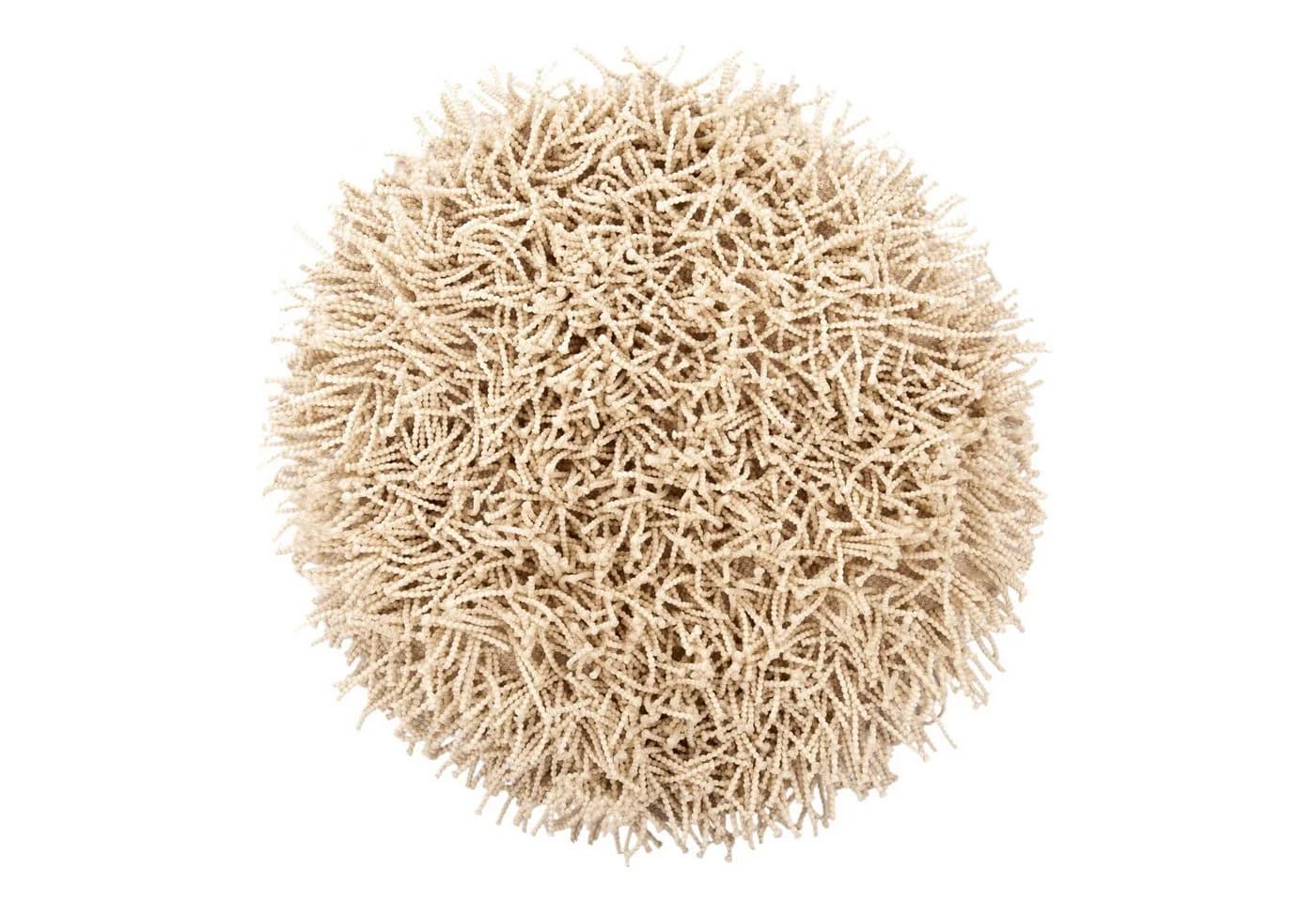 Heckett and Lane Badematte Busto 60 rond Off-White Uni Rund - Bild 2
