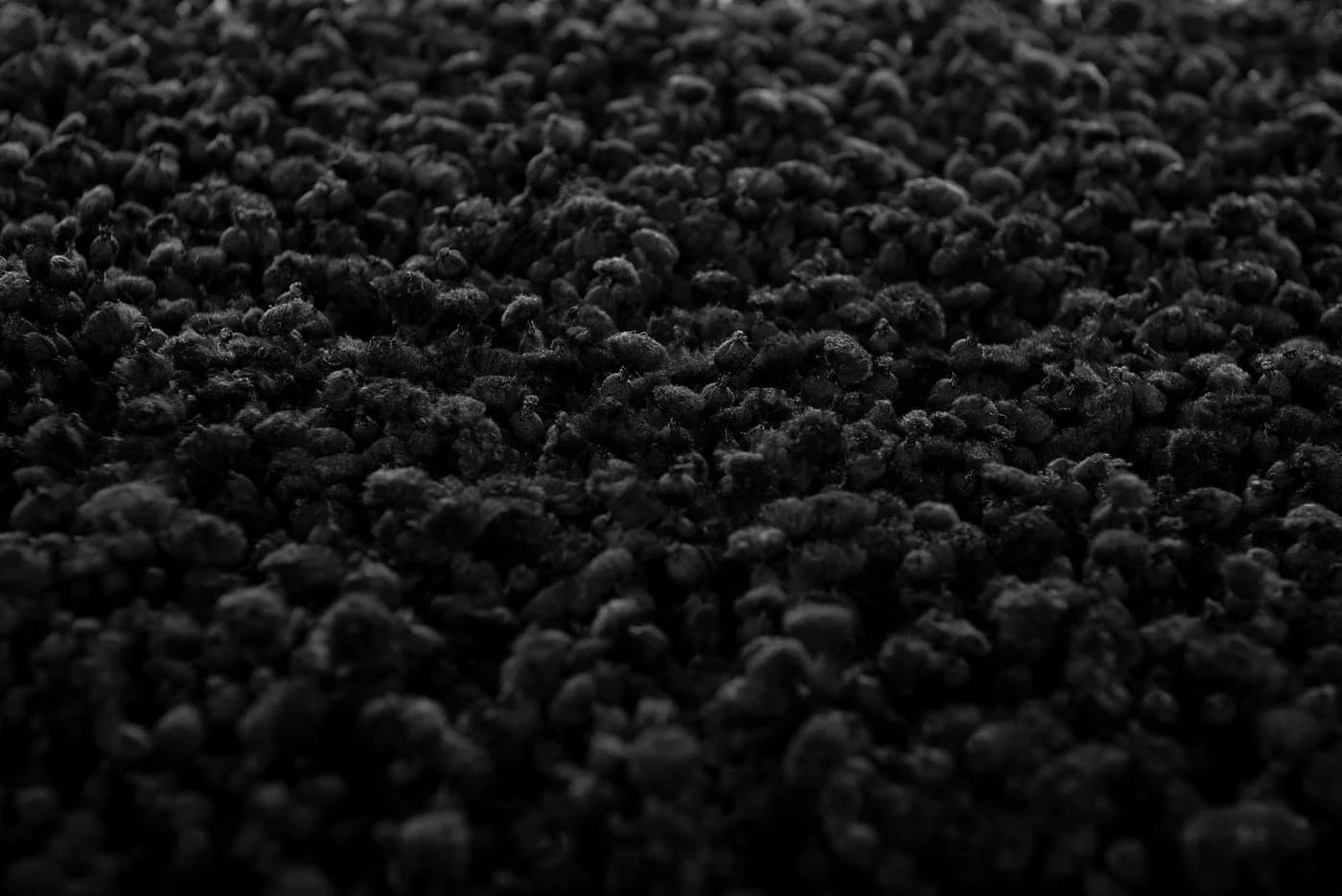 Heckett and Lane Badematte 60 cm rund Schwarz Baumwollmischung