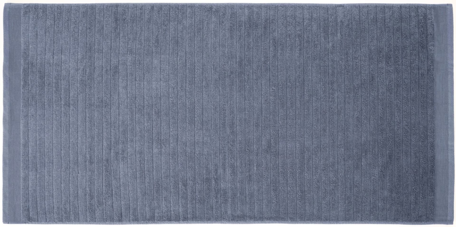 HECKETT & LANE Strandtuch Blau Frottee 90x180cm