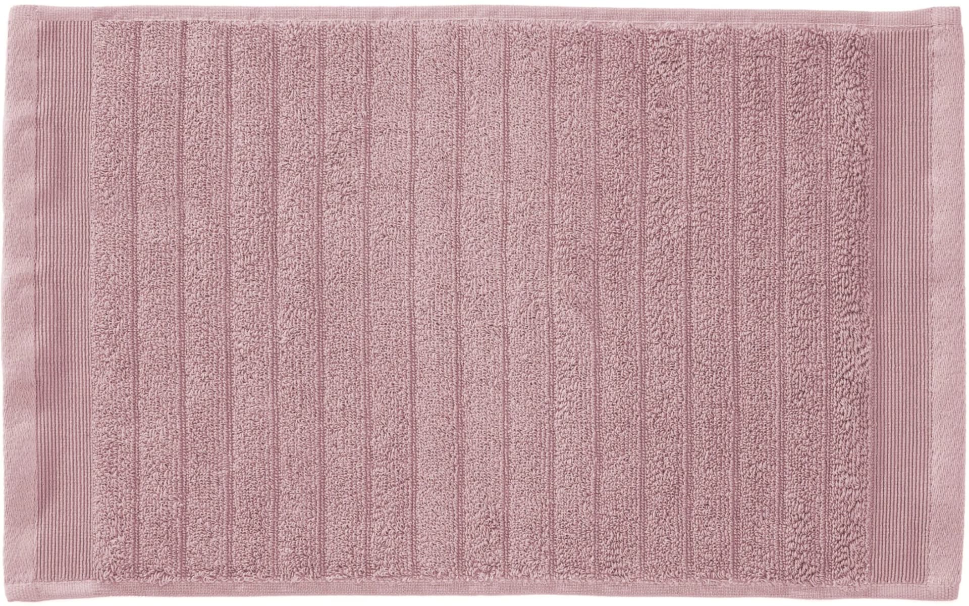 HECKETT & LANE Gästehandtuch Set rosa Frottee 30x50 cm