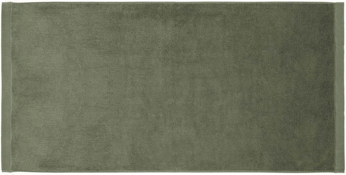 Heckett and Lane Strandtuch Premium Grün Frottee 650g/m² - Bild 2