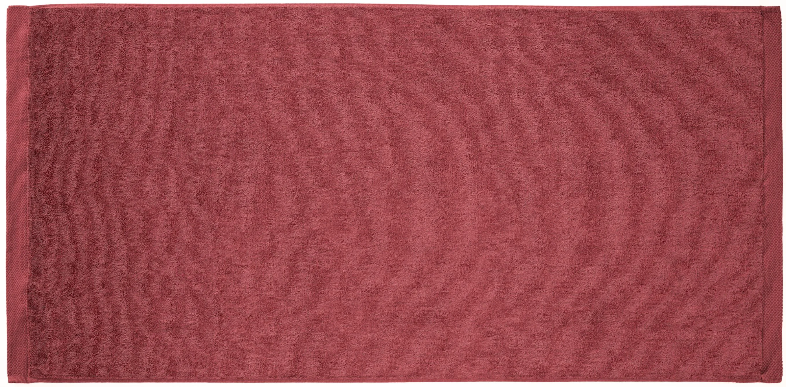 HECKETT & LANE Duschtuch Premium Rot Frottee