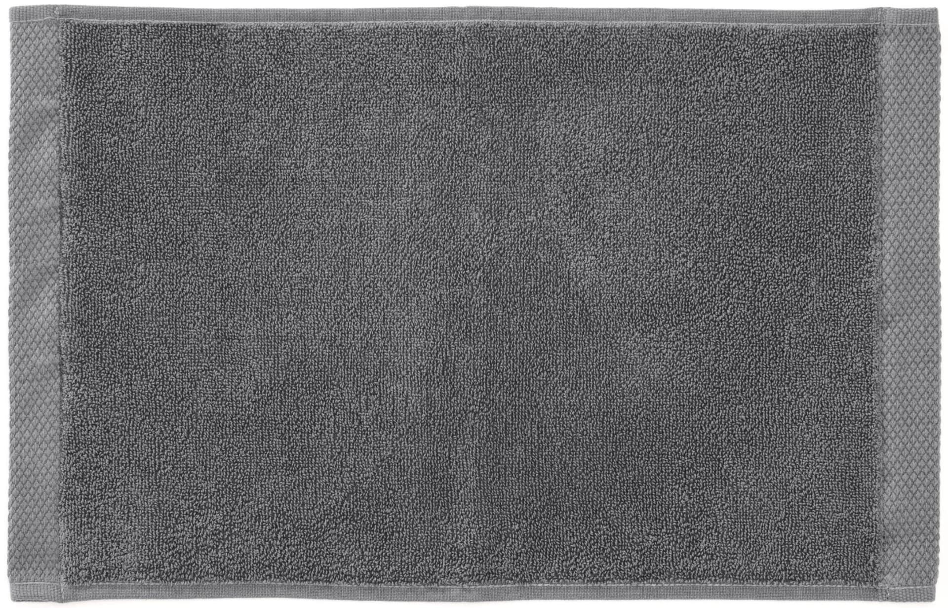 HECKETT & LANE Gästentuch Premium - Grau - 30x50 cm