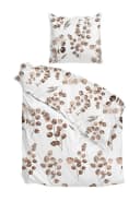 Heckett and Lane Bettwäsche NOVI Beige Weiß Baumwolle Bild 2