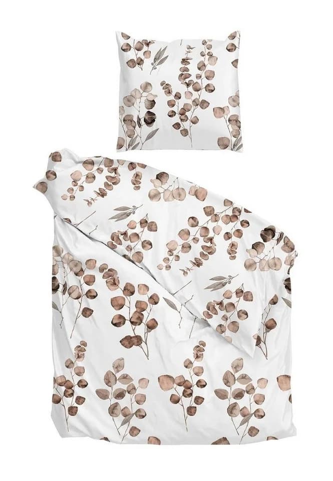 Heckett and Lane Bettwäsche NOVI Beige Weiß Baumwolle - Bild 2
