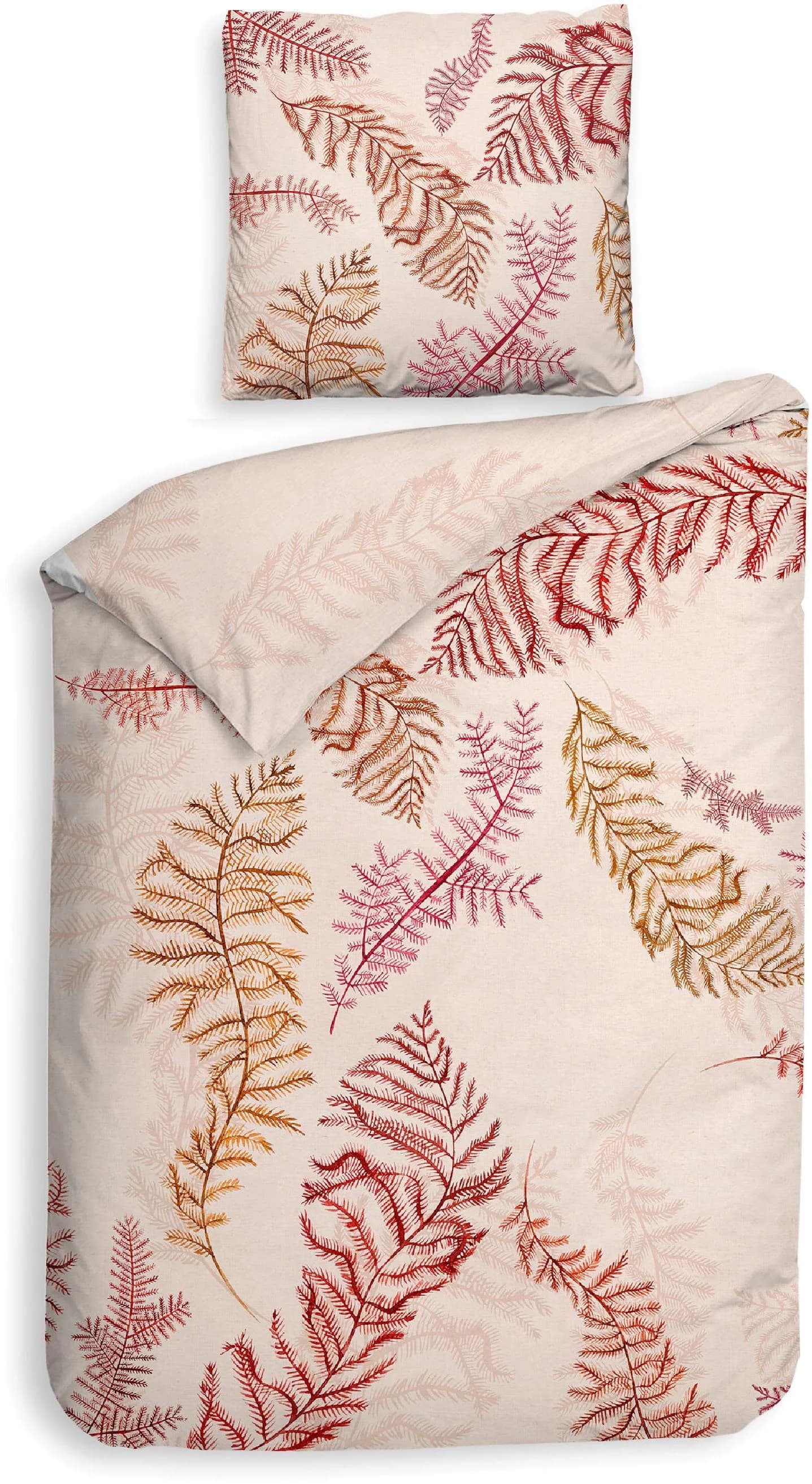 HECKETT & LANE Bettwäsche Kamea Rosa Mako-Satin 2-tlg.