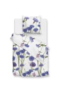 ZO HOME Bettwäsche Renforcé 2-teilig Blau/Weiß Kornblumen Bild 2