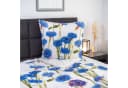 ZO HOME Bettwäsche Renforcé 2-teilig Blau/Weiß Kornblumen Bild 3