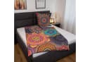 ZO HOME Bettwäsche Renforcé 2-teilig Bunte Mandalas Grau Bild 3