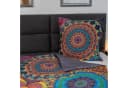 ZO HOME Bettwäsche Renforcé 2-teilig Bunte Mandalas Grau Bild 5