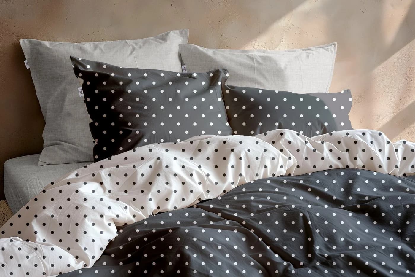 ZO HOME Bettwäsche Punta di Cotone 100% Baumwolle Renforcé 2-teilig - Bild 4