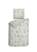 Heckett & Lane Satin Bettwäsche 135x200 Wiesenblumen Bild 1
