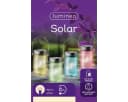 Lumineo Solar LED Gartenleuchte Glas 4 Farben 4 Stück Bild 4