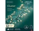 Lumineo LED-Lichterkette CLUSTER 1512 LED warm weiß dimmbar Bild 2