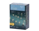 Lumineo LED-Lichterkette 240 LEDs 12m Silber Warmweiß Timer IP44 Bild 2
