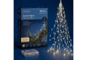 Lumineo LED-Lichterkette 60 warmweiße Lichtpunkte Silber Timer Bild 2
