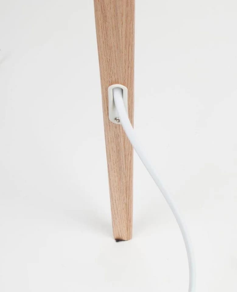 Zuiver Tripod Stehlampe Weiß Skandinavisches Design Holz Metall - Bild 5
