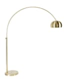 Zuiver Stehlampe Bogenlampe METAL BOW Messing Retro Bild 2