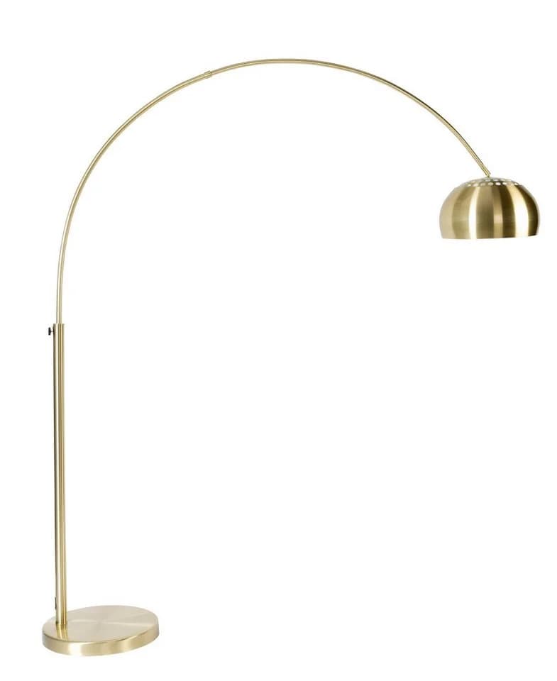 Zuiver Stehlampe Bogenlampe METAL BOW Messing Retro - Bild 2