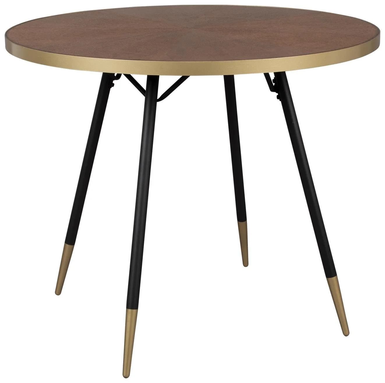 Trendmöbel24 Esstisch DENISE Ø 91 cm Walnussfarbig - Bild 2