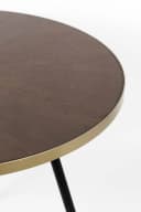 Trendmöbel24 Esstisch DENISE Ø 91 cm Walnussfarbig Bild 4