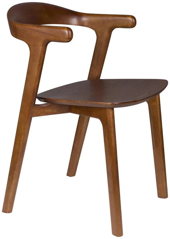 Zuiver Northwood Stuhl Nussbaum Japanischer Minimalismus - Bild 2