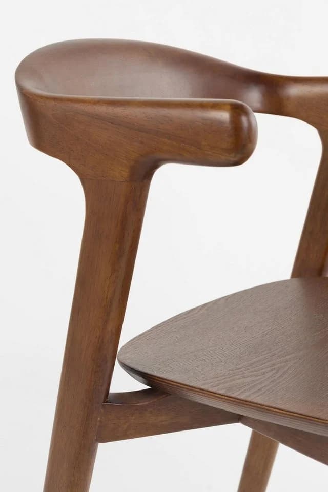 Zuiver Northwood Stuhl Nussbaum Japanischer Minimalismus - Bild 4
