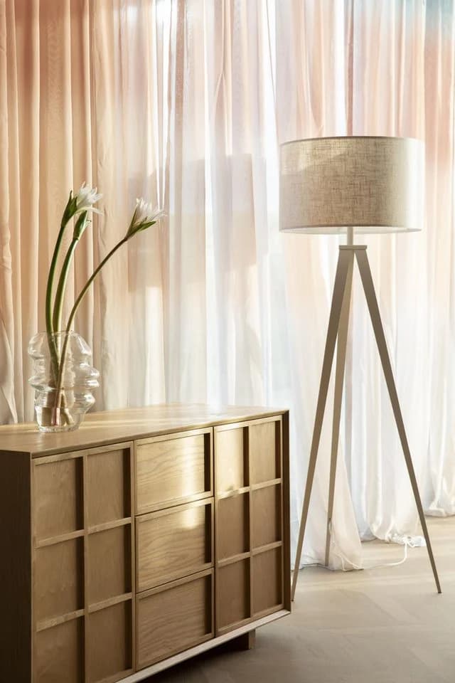 Zuiver Stehlampe Tripod Beige Modernes Dreibein-Gestell