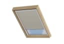 Cocoon Home Dachfensterrollo Verdunklungsrollo Taupe 100% Verdunkelnd Bild 2