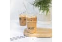 Bastion Collections Cafe Latte Glas 2er Set Transparent/Schwarz Bild 1