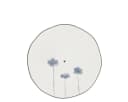 Bastion Collections Kuchenteller Iris Blue Blumenmotiv Keramik Bild 2