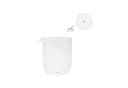 Bastion Collections Karaffe Ribbed Streifen Glas Transparent Bild 2