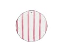 Bastion Collections Kuchenteller »Stripes« Rosa/Weiß Keramik Bild 2